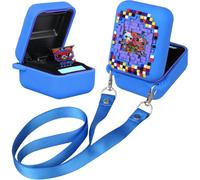 Funda de silicona para mascota digital Bitzee, juguete interactivo, bonita funda protectora para mascotas digitales virtuales electrónicas, accesorios con cordón (azul)