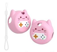 Funda de silicona para mascota virtual Takara-Tomy Punyurunzu Punisutaru, funda protectora antideslizante a prueba de golpes a prueba de polvo para dispositivos de juego (rosa)