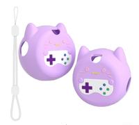 Funda de silicona para mascota virtual Takara-Tomy Punyurunzu Punisutaru, funda protectora antideslizante a prueba de golpes a prueba de polvo para dispositivos de juego (morado)