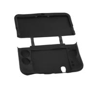 FUNDA DE SILICONA PARA NINTENDO NEW 3DS XL GOMA PROTECTOR CARCASA NEGRO NEGRA
