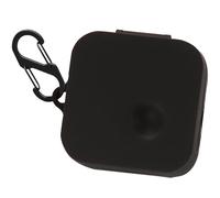 Funda de silicona para Nothing Ear (1) bolsa, funda protectora a prueba de golpes y funda protectora para la piel para Nothing Ear 1 con llavero (negro)