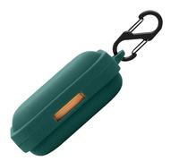 Funda de silicona para Nothing Ear(a) bolsa, funda protectora a prueba de golpes y funda protectora de piel para Nothing Ear(a) con llavero (verde oscuro)