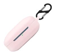 Funda de silicona para OnePlus Buds 3, funda a prueba de golpes y funda protectora para OnePlus Buds 3 con llavero (rosa)