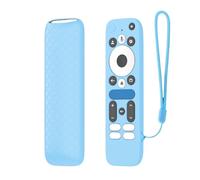 Funda de Silicona para onn Box 4K Pro 2025 Control Remoto, a Prueba de Golpes, anticaídas, Funda Protectora de Silicona a Prueba de Polvo (Luminous Blue)