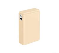 Funda de silicona para OPPO para batería externa Supervooc de 120 W, funda protectora modelo PBSV12 antiarañazos, accesorio de cargador portátil (naranja)