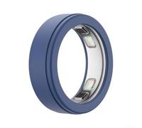 Funda de silicona para Oura Ring 5, ajuste flexible, resistente a los arañazos mientras protege el anillo de escenarios comunes de desgaste (azul M)