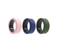 Funda de silicona para Oura Ring 5, protector de anillo de blindaje ligero antiarañazos compatible con Samsung para Smart Ring para Oura Ring 4 Skin Feel Cover (S-2)