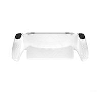 Funda de silicona para PlayStation Portal Remote Player Shell protector resistente al polvo Cubierta de cuerpo completo Piel Acabado mate 31x12x3cm(Blanco)