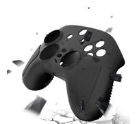 Funda de silicona para Razer Wolverine V3 Pro, funda protectora de piel suave antideslizante anti-sudor mango ergonómico agarre cubierta Shell para Wolverine V3 Pro (Negro)
