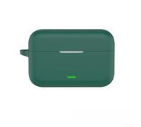 Funda de silicona para Realme Buds T500 Pro - Funda suave resistente al desgaste a prueba de golpes Protector de la piel Funda para auriculares Negro (Verde)