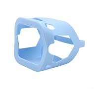Funda de silicona para reproductor Yoto de 3ª generación con agarre, funda suave para dispositivo de audio para niños pequeños, todos los botones para acceso, color gris (azul)