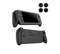 Funda de silicona para ROG Xbox Ally X, resistente y respetuosa con el medio ambiente, toergy Cover con agujeros precisos, resistente a los golpes, tacto cómodo, con 2 pares de cubiertas para botones