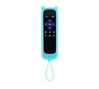Funda de silicona para Roku2 TV Control remoto Palillos de vapor Express Palos Los oscuros son fáciles de limpiar