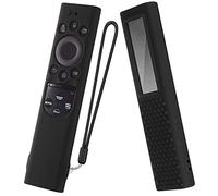 Funda de Silicona para Samsung BN59-01390A Funda de Silicona para Samsung Smart TV Solar Cell Control Remoto 2022 Manga de Control Remoto a Prueba de Golpes (Negro)