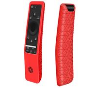 Funda de silicona para Samsung Nuevo Mando a distancia BN59-01312A Reemplazo Bluetooth Remote Control, Funda protectora antideslizante para mando a distancia Samsung BN59 Smart TV (Rojo)