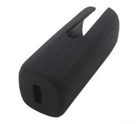 Funda de silicona para Skullcandy 360 con kit de limpieza, cubierta a prueba de golpes y gancho de mosquetón (negro)
