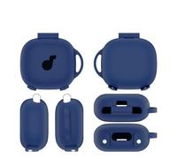 Funda de Silicona para Soundcore Sport X20 con Mosquetón, Funda Protectora de Auriculares Funda Protectora de Auriculares Ultrafina para Sport X20 (Azul)