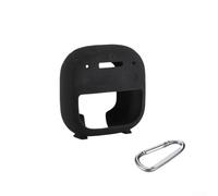 Funda de silicona para SoundLink-Micro 2ª generación, cubierta suave para altavoz BT inalámbrico Bose Elegante carcasa protectora (negro)