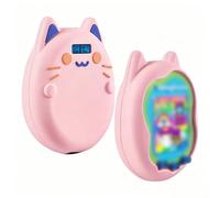 Funda de silicona para Tamagotchi para uni 2023, funda protectora suave, funda antiarañazos, accesorio virtual para mascotas, color rosa, azul, 7 x 6 x 2 cm (rosa)