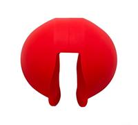 Funda de silicona para tapa de lente Insta360, protección completa para funda impermeable (rojo)