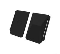 Funda de silicona para tarjeta de llave compatible con Tesla Model 3 Y X S Cybertruck, funda protectora para tarjeta, blanco (negro)