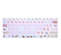 Funda de silicona para teclado Microsoft Surface Pro 7 2019/Surface Pro 6 2018/Surface Pro 5 2017, diseño de gato lindo