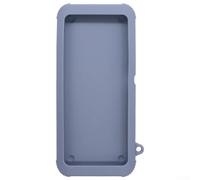 Funda de silicona para TI-84 Plus-CE, 197 x 100 x 22 mm, accesorio de funda suave para piel, ajuste cómodo, ligera y resistente a los arañazos, estudiantes y educadores (gris)