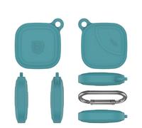 Funda de Silicona para Tile by Life360 Mate 2024, Funda Protectora a Prueba de Caídas y Polvo con un Gancho para Tile by Life360 Mate Rastreador Bluetooth Accesorios (Verde)