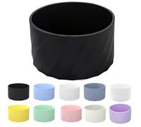 Funda de silicona para vaso Stanley 40 de 30 onzas, cubierta inferior antideslizante, manga inferior de taza de 2.95 pulgadas de diámetro, cubierta protectora inferior de botella de agua para