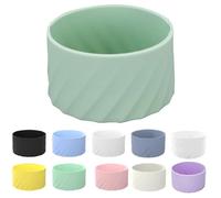 Funda de silicona para vaso Stanley 40 de 30 onzas, cubierta inferior antideslizante, manga inferior de taza de 2.95 pulgadas de diámetro, cubierta protectora inferior de botella de agua para