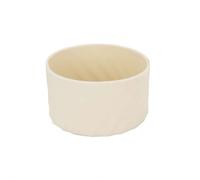 Funda de silicona para vaso Stanley 40 de 30 onzas, manga inferior de taza de 2.95 pulgadas de diámetro, funda de botella de silicona, protector inferior para Stanley (blanco hielo)