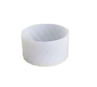 Funda de silicona para vaso Stanley 40 de 30 onzas, manga inferior de taza de 2.95 pulgadas de diámetro, funda de botella de silicona, protector inferior para Stanley (transparente)
