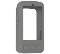 Funda de silicona para Wahoo ELEMNT ROAM 3V3 con protección y acceso sin restricciones a todos los controles y puertos del dispositivo (gris)
