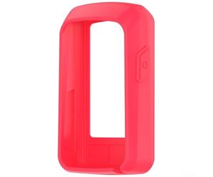 Funda de silicona para Wahoo ELEMNT ROAM V3 construida para resistencia y compatibilidad continua de dispositivos (rojo)
