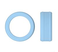 Funda de silicona personalizada para Oura Ring Gen 3/4, proporciona una protección fiable antiarañazos y un aspecto elegante (S (4/5/6/7/8/9) azul)