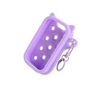 Funda de silicona portátil con gancho para nebulización eléctrica y botellas de nebulización brillante, universal, instalación rápida, funda de silicona resistente al desgarro