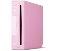 Funda De Silicona Protectora Rosa Para Nintendo Wii Consola