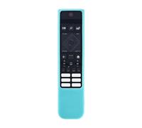Funda de silicona que absorbe los golpes que brilla en la oscuridad, precisa para control remoto de voz, protección segura para control remoto
