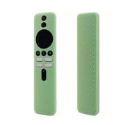 Funda de silicona que brilla en la oscuridad para mandos a distancia, absorción de golpes, con textura ergonómica, instalación rápida