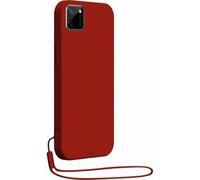 Funda de silicona RealMe C11 2021 con correa para muñeca a juego