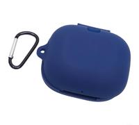 Funda de silicona resistente a los golpes para Beats Powerbeats Pro 2 con mosquetón, diseñada para proteger los auriculares de caídas y desgaste diario (azul)