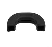 Funda de silicona resistente al calor: seguro, cómodo y antiquemaduras. (negro medio)