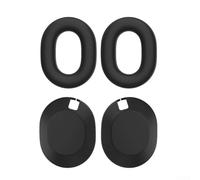 Funda de silicona resistente al sudor para auriculares Sony WH-1000XM6 - Suave, ligera y fácil de limpiar, cubierta para auriculares, para gimnasio, viajes y uso al aire libre (negro)