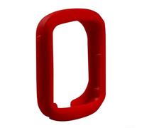 Funda de silicona resistente para Garmin Edge 130, cubierta antiarañazos para bicicleta GPS para ciclismo al aire libre, rojo (rojo)