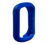 Funda de silicona resistente para Garmin Edge 130, cubierta de computadora GPS de bicicleta que protege contra golpes y arañazos, rojo (azul)