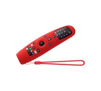 Funda de silicona roja para LG Smart TV Magic AN-MR19BA/MR18BA, funda protectora para control remoto AN-MR600/MR650A/MR20GA