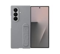 Samsung Funda de Silicona EF-MF966 para Galaxy Z Fold7, Incluye Soporte para los Dedos, Silicona, antigolpes, Fina y Antideslizante, Color Gris