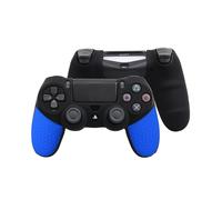 Funda de silicona suave azul y negra para el mando Sony PlayStation Dualshock 4 PS4 DS4 Pro Slim +
