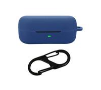 Funda de silicona suave compatible con auriculares Bluetooth Sony WF-C510 con cierre antipérdida.