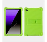 Funda de Silicona Suave Compatible con Samsung Galaxy Tab A11,11 | 4 esquinas gruesas, SM-X230N SM-X236B SM-X238 Funda a prueba de golpes(Green)